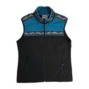 Copper River Fleece Womens Kodiak Softshell Vest Sz S Alaska USA Outdoor